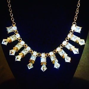 💎 BLING 💎 Rhinestone Crystal Statement Necklace